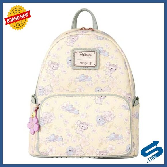 Vegan Leather Mini Backpack with Adjustable Strap and Rose Gold Hardware main image 8